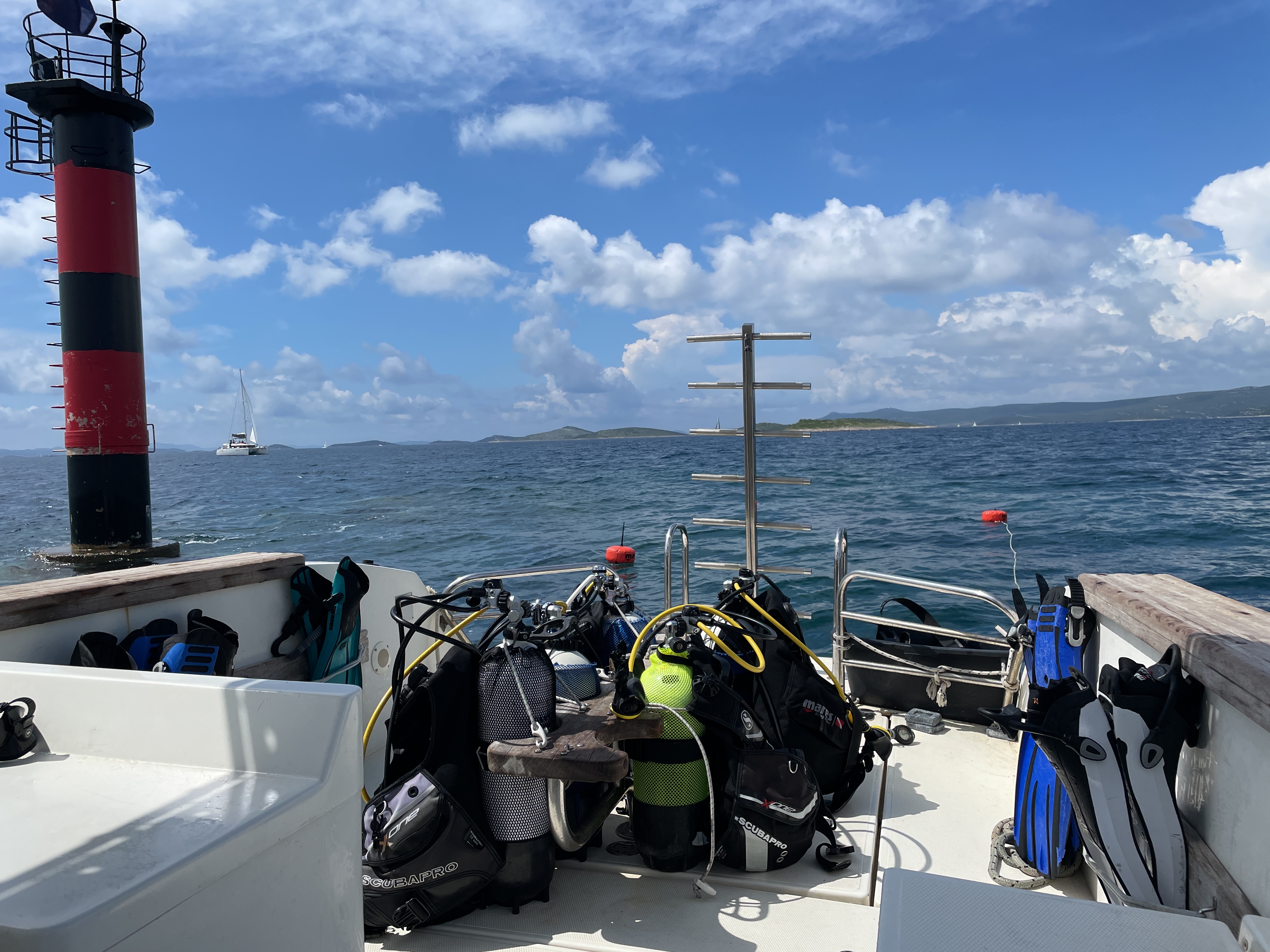 Gr. Misi from the dive boat Punta 1