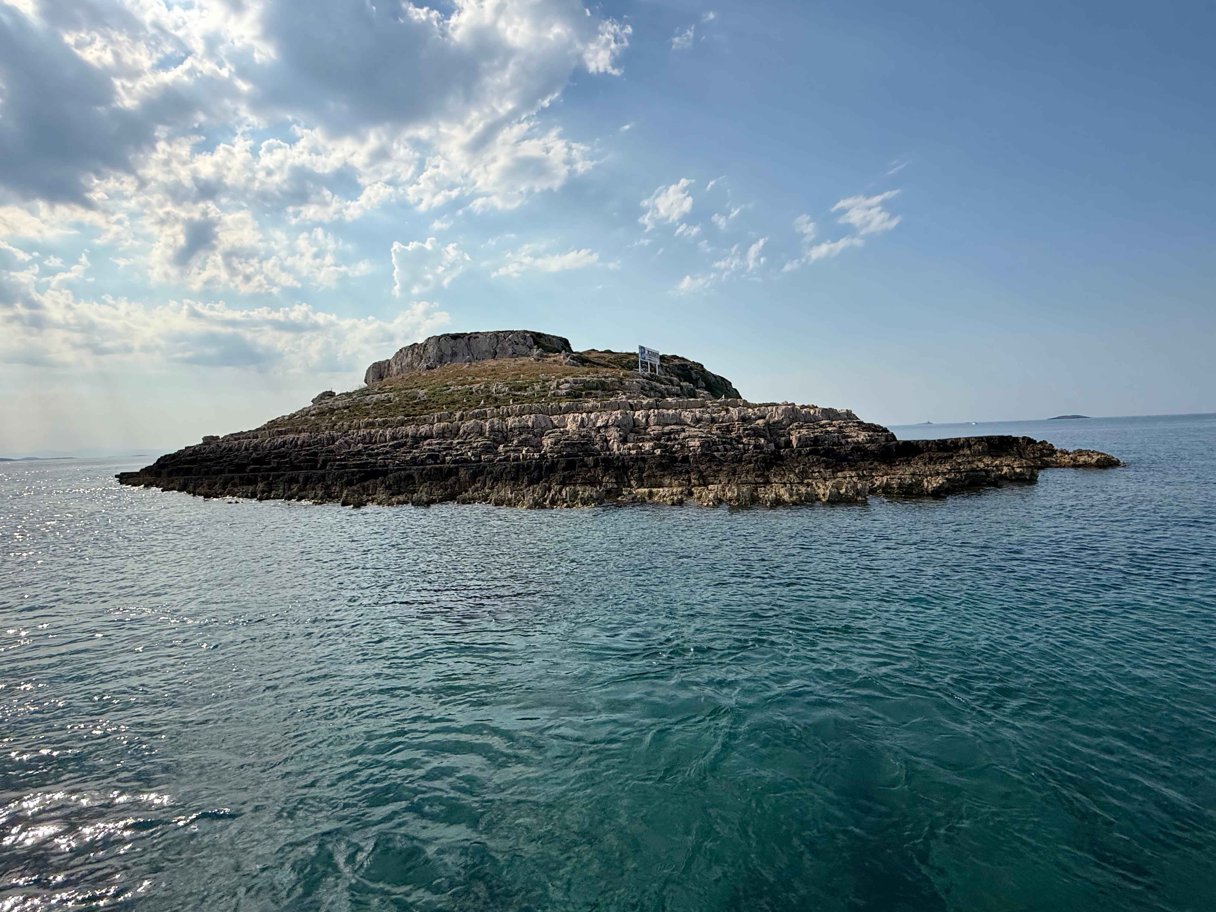 Samograd Dive spot in Kornati National Park